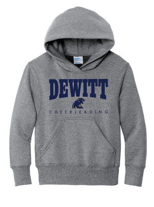 Custom Printed Apparel | DMS Competitive Cheer 2025 | Youth Hoodie - DMS Comp Cheer 25 - 18782