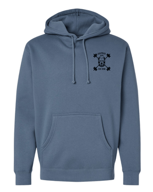 Custom Apparel - Screen Printing - Doghouse Gym + HD Strength & Fitness - Heavyweight Hoodie - Doghouse Gym - 17274