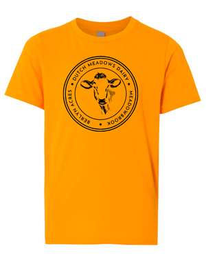 Custom Apparel - Screen Printing - Dutch Meadows Diary Youth T-shirt - Dutch Meadow Dairy - OD