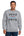 Okemos Woof Pack Crewneck Heather Grey front view