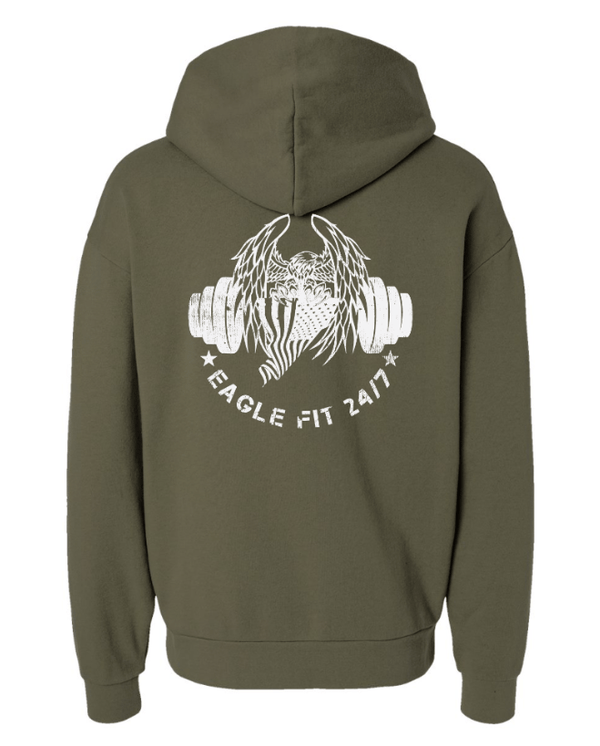 Custom Apparel - Screen Printing - Eagle Fit 24/7 Spring 2025 - Unisex Hoodie (Multiple Color Options) - Eagle Fit 2025 - 17553