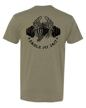 Custom Apparel - Screen Printing - Eagle Fit 24/7 Spring 2025 - Unisex Tee (Multiple Color Options) - Eagle Fit 2025 - 17553