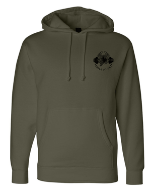 Custom Printed Apparel | Eagle Fit 24/7 - Unisex Heavyweight Hoodie *Grey / Army / Black* - Eagle Fit Summer 25 - 18046