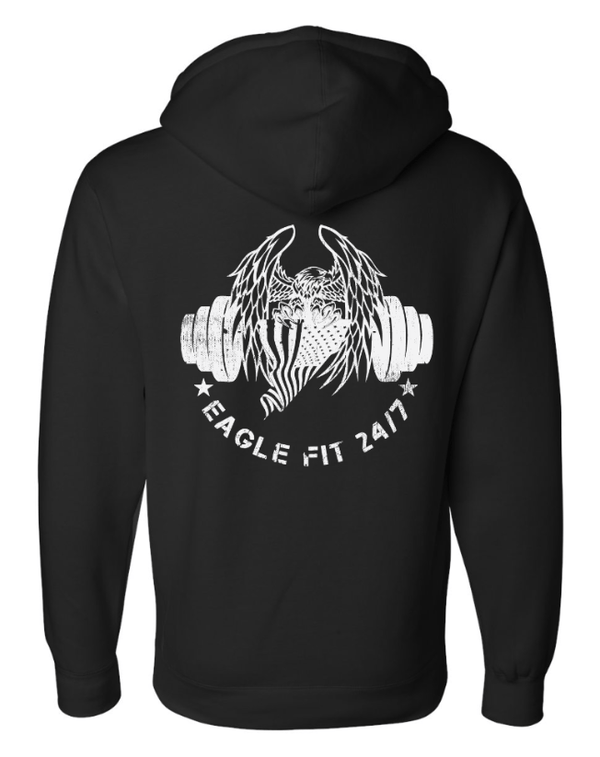 Custom Printed Apparel | Eagle Fit 24/7 - Unisex Heavyweight Hoodie *Grey / Army / Black* - Eagle Fit Summer 25 - 18046