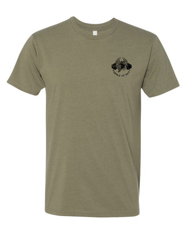 Custom Apparel - Screen Printing - Eagle Fit - CVC T-Shirt (Multiple Colors Available) - Eagle Fit - 17321