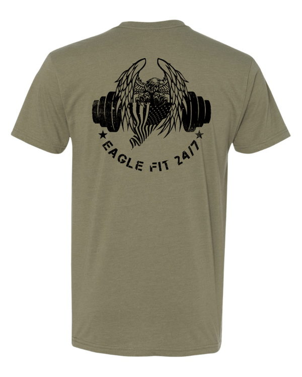 Custom Apparel - Screen Printing - Eagle Fit - CVC T-Shirt (Multiple Colors Available) - Eagle Fit - 17321