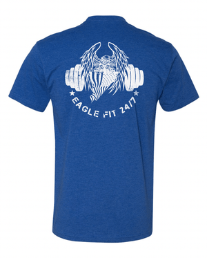 Custom Apparel - Screen Printing - Eagle Fit - CVC T-Shirt (Multiple Colors Available) - Eagle Fit - 17321