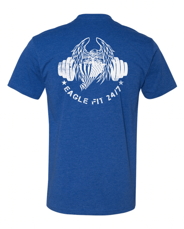 Custom Apparel - Screen Printing - Eagle Fit - CVC T-Shirt (Multiple Colors Available) - Eagle Fit - 17321