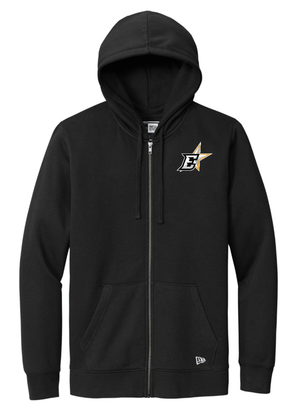Custom Printed Apparel | Eastside Stars 2025 - Adult Unisex Black Full Zip Hoodie - Eastside Stars F25 - 18643