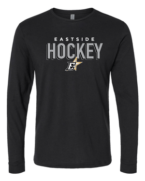 Custom Printed Apparel | Eastside Stars 2025 - Adult Unisex Black Long Sleeve Shirt - Eastside Stars F25 - 18643