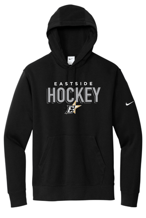 Custom Printed Apparel | Eastside Stars 2025 - Adult Unisex Black Nike Hoodie - Eastside Stars F25 - 18643