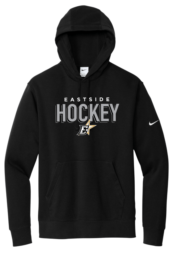 Custom Printed Apparel | Eastside Stars 2025 - Adult Unisex Black Nike Hoodie - Eastside Stars F25 - 18643