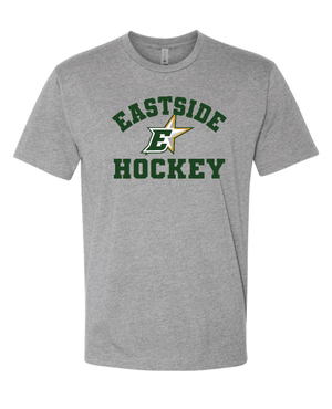 Custom Printed Apparel | Eastside Stars 2025 - Adult Unisex Grey T-Shirt - Eastside Stars F25 - 18643