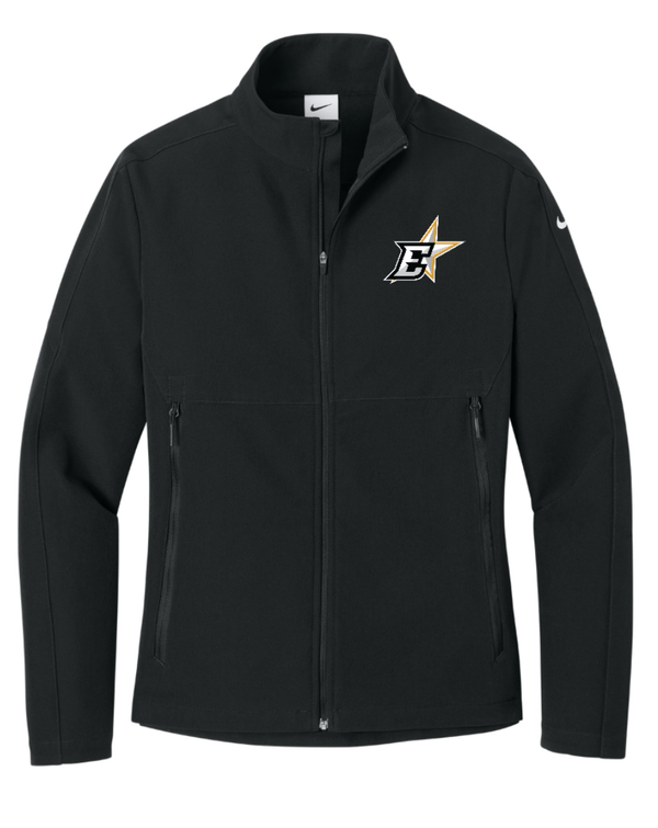 Custom Printed Apparel | Eastside Stars 2025 - Women's Black Nike Soft Shell Jacket - Eastside Stars F25 - 18643