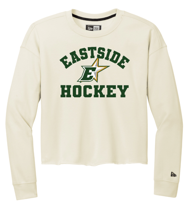 Custom Printed Apparel | Eastside Stars 2025 - Women's New Era Cream Crewneck Sweatshirt - Eastside Stars F25 - 18643