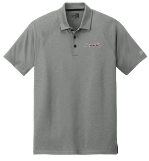 Custom Printed Apparel | Eaton Rapids Fall 2025 - Men's Polo (Shadow Grey Heather/Black) - Eaton Rapids Staff Fall 2025 - 18471
