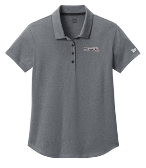 Custom Printed Apparel | Eaton Rapids Fall 2025 - Women's Polo (Shadow Grey Heather/Black) - Eaton Rapids Staff Fall 2025 - 18471