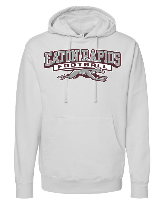 Custom Apparel - Screen Printing - Eaton Rapids HS Fundraiser - Midweight Hoodie - Eaton Rapids Fundraiser - 15137