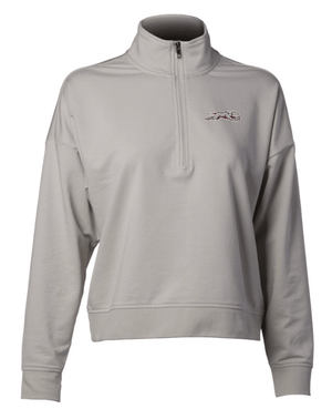 Custom Printed Apparel | Eaton Rapids Schools | Womens Smoke Performance Quarter Zip - ERPS On Demand - 18734