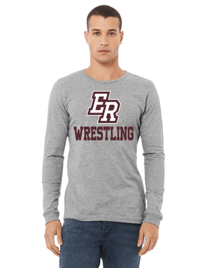 Custom Apparel - Screen Printing - Eaton Rapids Wrestling - Adult Long Sleeve T-Shirt - Long Sleeve T-Shirt - Eaton Rapids Wrestling - 14918