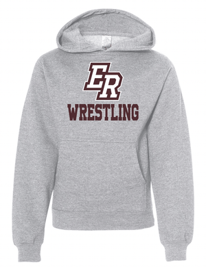 Custom Apparel - Screen Printing - Eaton Rapids Wrestling - Hooded Sweatshirts - Hooded Sweatshirt - Eaton Rapids Wrestling - 14918