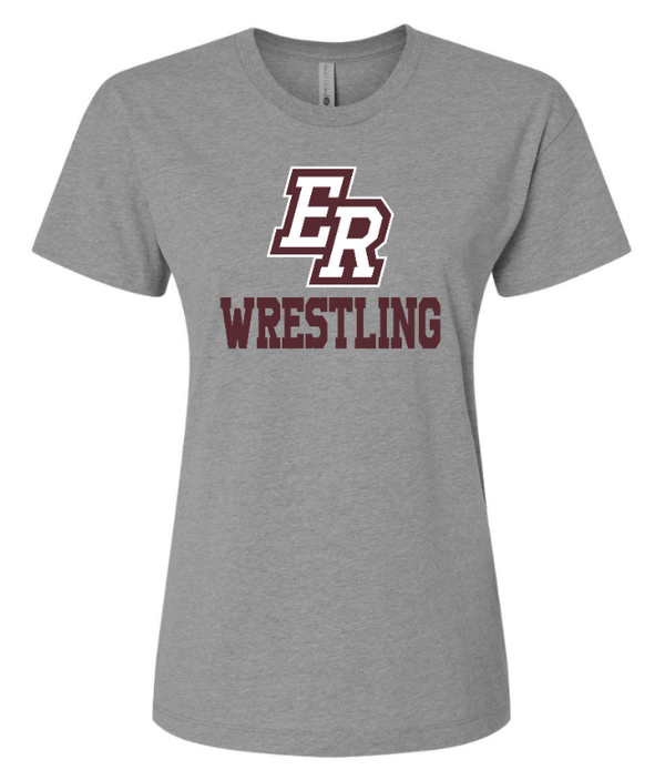 Custom Apparel - Screen Printing - Eaton Rapids Wrestling - Women's T-Shirt - Eaton Rapids Wrestling - 14918