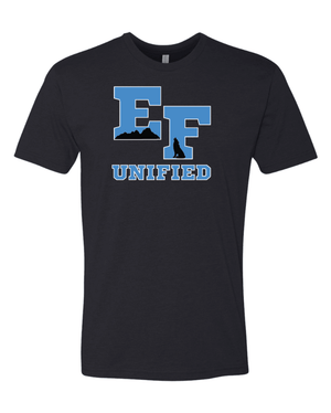 Custom Printed Apparel | EFHS Unified Sports | Adult Unisex T-Shirt - Multiple Colors + Designs - EFHS Unified Sports W26 - 18958