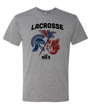 Custom Apparel - Screen Printing - Eli's Project - Mental Health Awareness Lacrosse Game - Adult Unisex Short Sleeve T-Shirt - Eli's Project - Mental Health Awareness Lacrosse Game - 15248
