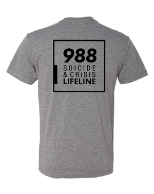 Custom Apparel - Screen Printing - Eli's Project - Mental Health Awareness Lacrosse Game - Adult Unisex Short Sleeve T-Shirt - Eli's Project - Mental Health Awareness Lacrosse Game - 15248