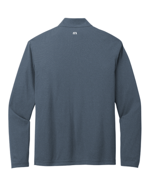 Custom Apparel - Screen Printing - Eli's Project - On Demand Shop - Embroidered Travis Matthew Performance Quarter Zip - Eli's Project OD