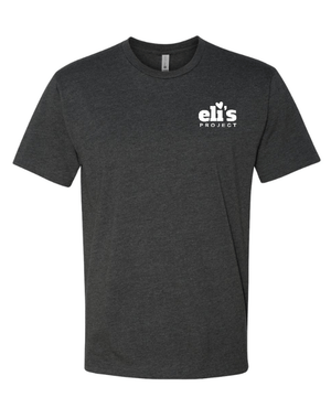 Custom Apparel - Screen Printing - Eli's Project On Demand Shop - Unisex T-Shirt *Columbia Blue / Charcoal* - Eli's Project OD