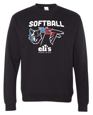 Custom Apparel - Screen Printing - Eli's Project - Unisex Midnight Sweatshirt - Eli's Project - 14156