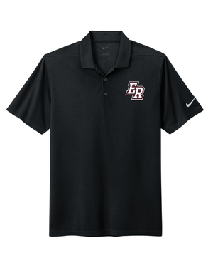 Custom Apparel - Screen Printing - ERPS Staff Apparel - Adult Nike Dri - Fit Polo Black - ERPS 2024 Staff Apparel - 16428