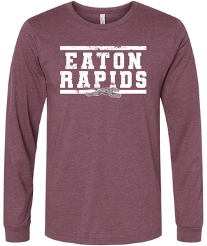 Custom Apparel - Screen Printing - ERPS Staff Apparel - Adult Unisex Maroon Long Sleeve T-Shirt - Long Sleeve T-Shirt - ERPS Staff Apparel - 14623