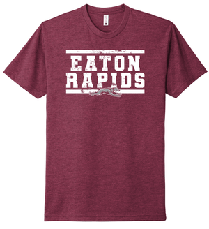 Custom Apparel - Screen Printing - ERPS Staff Apparel - Adult Unisex Maroon T-Shirt - T-shirt - ERPS Staff Apparel - 14623