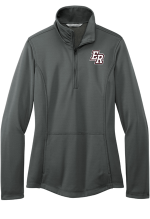 Custom Apparel - Screen Printing - ERPS Staff Apparel - Ladies 1/4 Zip Fleece - ERPS 2024 Staff Apparel - 16428