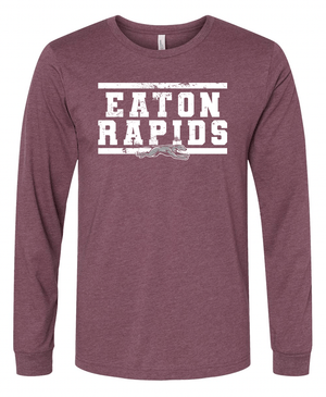 Custom Apparel - Screen Printing - ERPS Staff Apparel - Maroon Long Sleeve T-Shirt - Long Sleeve - ERPS 2024 Staff Apparel - 16428
