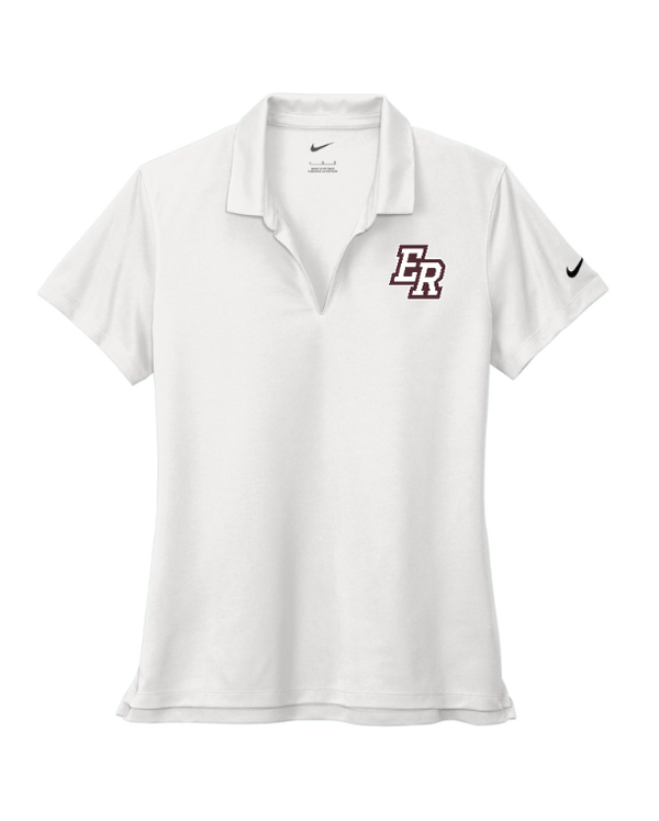 Custom Apparel - Screen Printing - ERPS Staff Apparel - Nike Ladies Dri Fit Polo White - ERPS 2024 Staff Apparel - 16428
