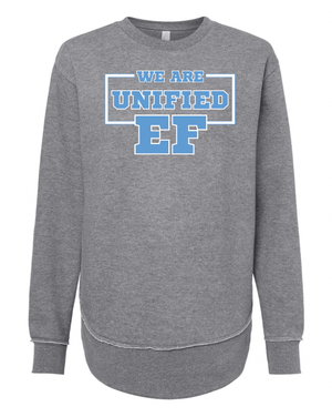 Custom Apparel - Screen Printing - Estrella Foothills - Women's Fleece Crewneck Sweatshirt - Estrella Foothills - 17114