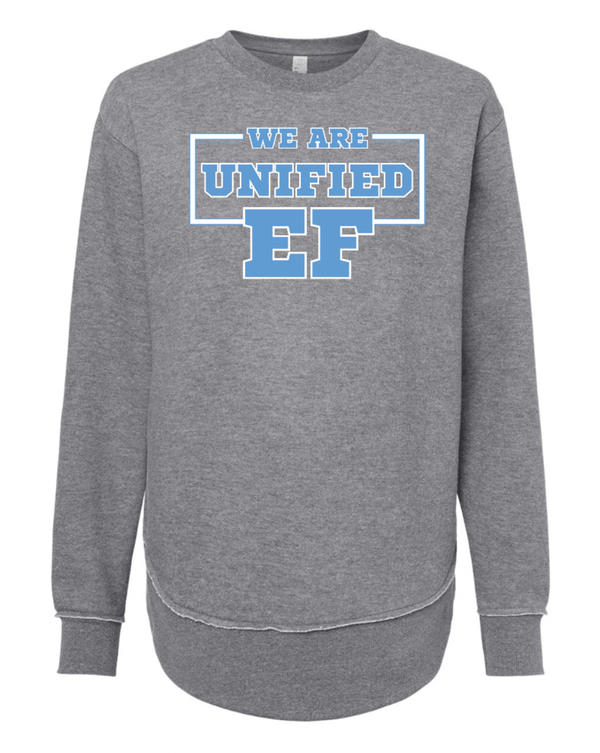 Custom Apparel - Screen Printing - Estrella Foothills - Women's Fleece Crewneck Sweatshirt - Estrella Foothills - 17114