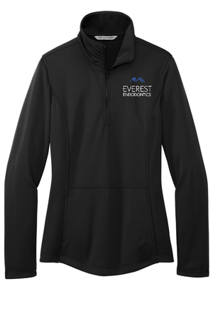 Custom Apparel - Screen Printing - Everest Endodontics - Woman's Smooth Fleece 1/4 - Zip - Everest Endodontics Staff Store - 14895
