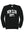 My Little SonShine Crewneck Jet Black front view