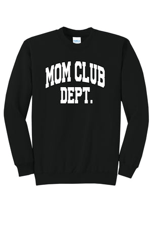 My Little SonShine Crewneck Jet Black front view