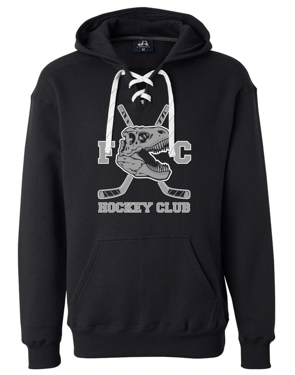 Custom Apparel - Screen Printing - FC Hockey Club Lace - up Hoodie - FCHC - 15762