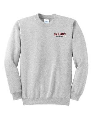 Custom Printed Apparel | Fleece Crewneck Sweatshirt -TALL- | Okemos Water Polo Apparel Fall 2026 - Okemos Water Polo Fall 2026