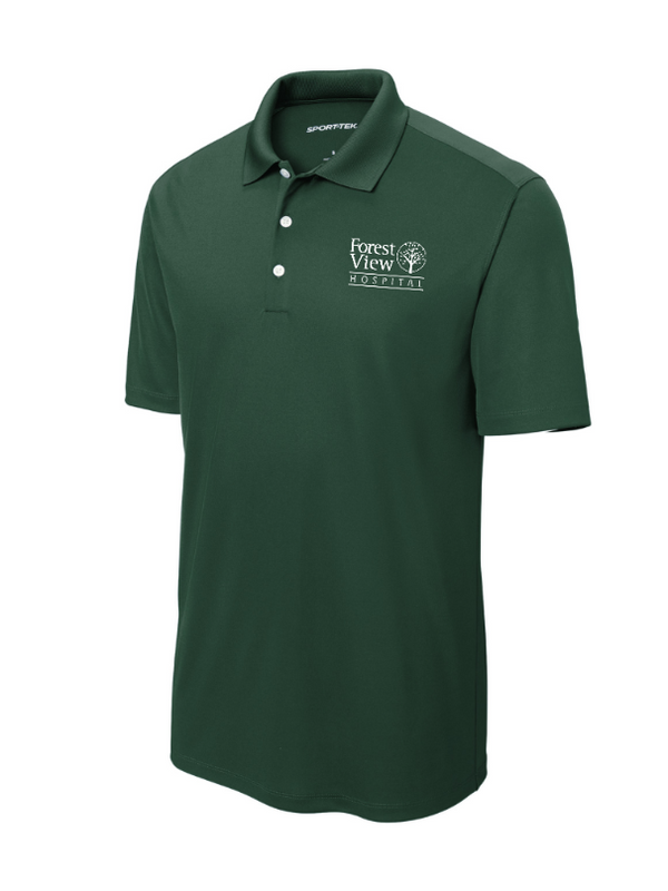 Forest View Hospital Apparel - Men's Performance Polo (Green, Navy, Grey, Black)