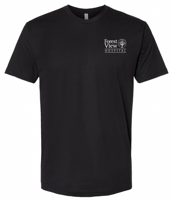 Forest View Hospital Apparel - Unisex T-Shirt (Pine, Navy, Grey, Black)