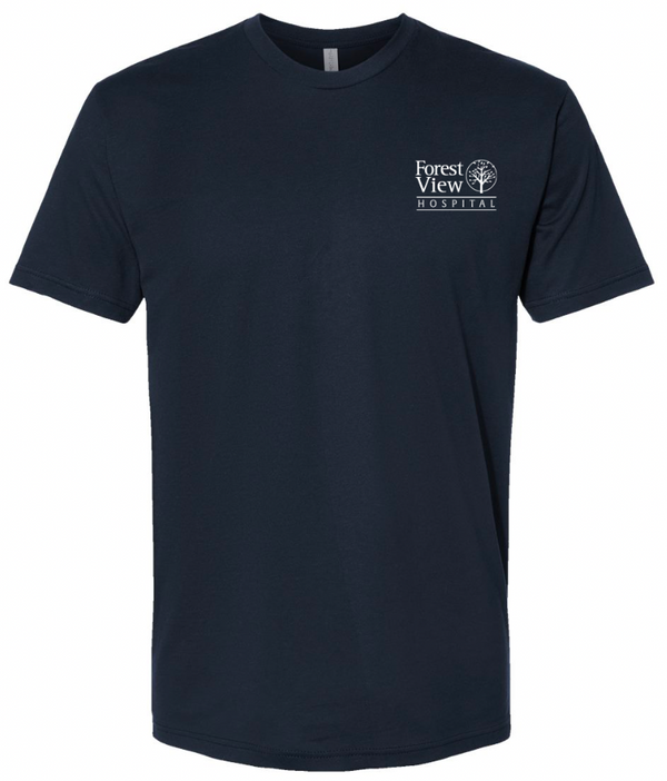 Forest View Hospital Apparel - Unisex T-Shirt (Pine, Navy, Grey, Black)