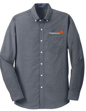 Custom Printed Apparel | Foxscapes - Oxford Button Down Polo - Foxscapes - 18512
