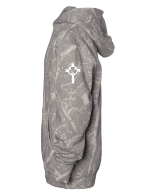 Custom Printed Apparel | FULFILLMENT | SHAMROCKS | Youth Midweight Hoodie - Fabricated Customs